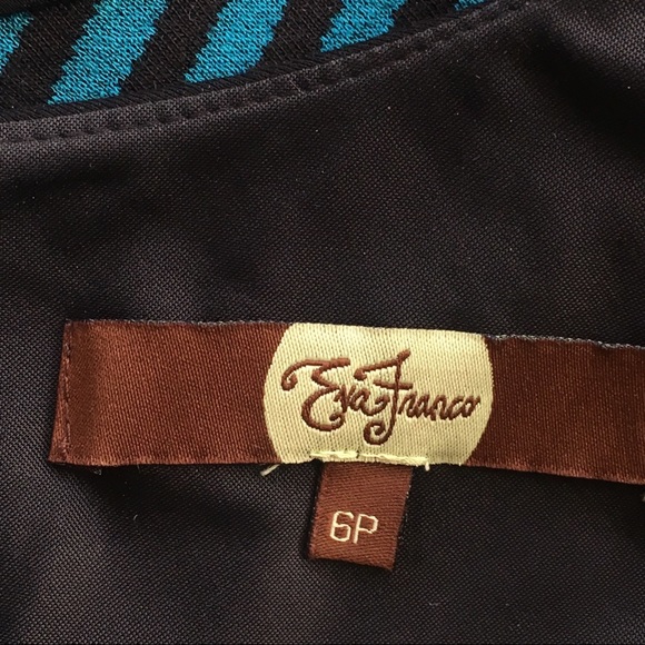 Eva Franco Anthropology skater dress 6 petite - Picture 8 of 8